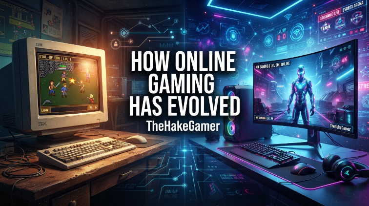 how online gaming has evolved thehakegamer