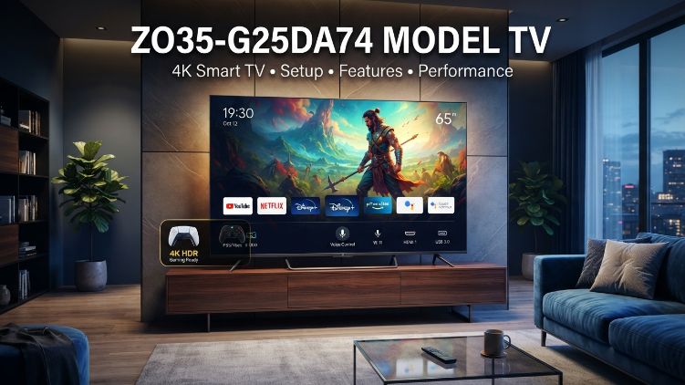 use zo35-g25da74 model tv
